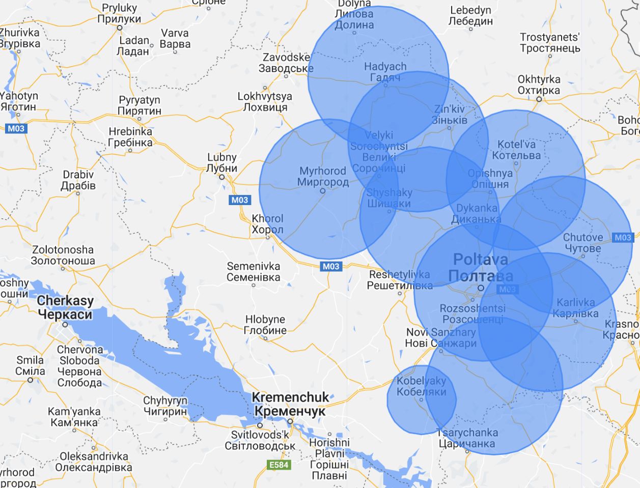 ŠKODA Geo Targeting Poltava