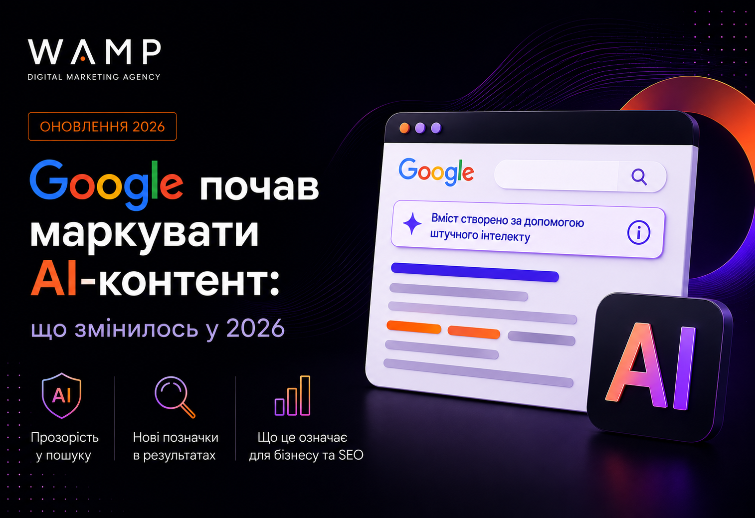 З 2 серпня 2026 року в Європейському Союзі набули чинності обов'язкові вимоги прозорості щодо AI-згенерованого контенту в межах EU AI Act. Це стало приводом для хвилі новин про те, що "Google почав позначати AI-контент" — і Google дійсно причетний до цих змін, хоча й не так, як багато хто уявляє.